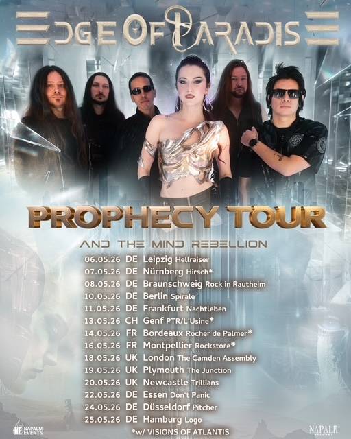 Edge of Paradise- prophecy tour