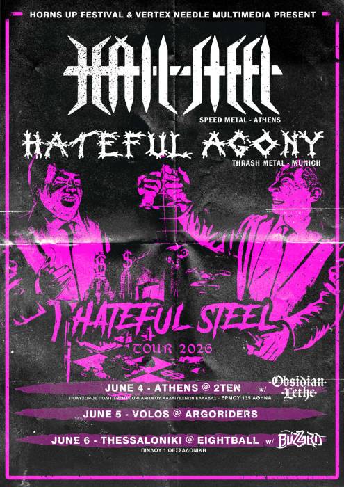 Hateful Steel Tour 2026