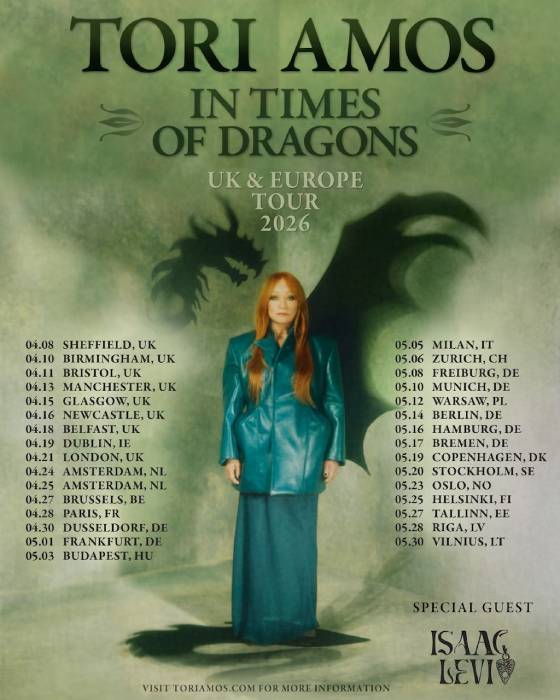 Tori Amos tour europe